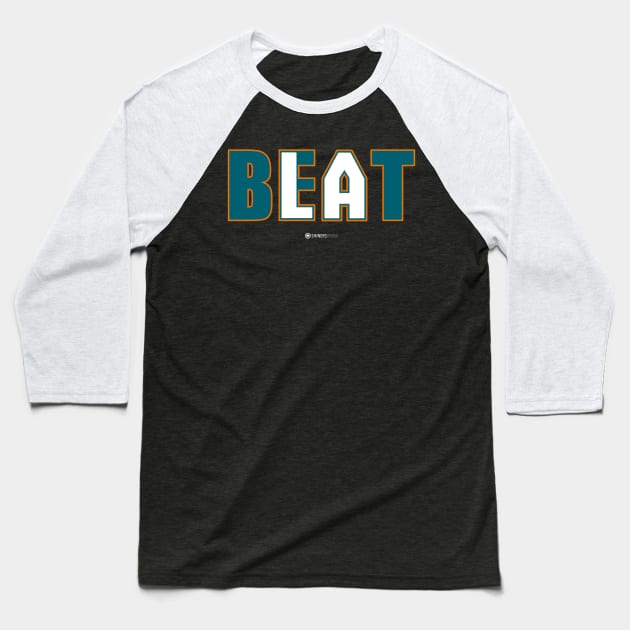 Beat LA - Sharks Baseball T-Shirt by shinersbrand